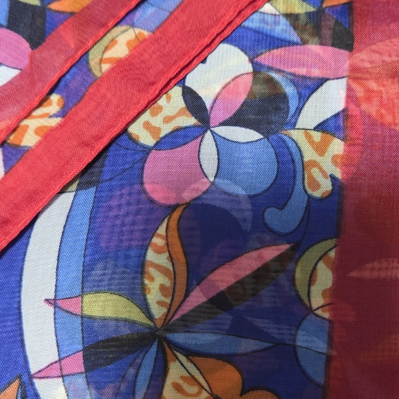 Chesca Multicolor Floral Scarf - Picture 2 of 3